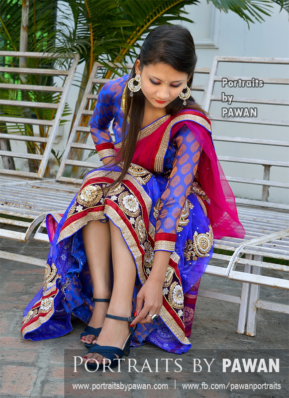 portraits by pawan model dipali shrestha